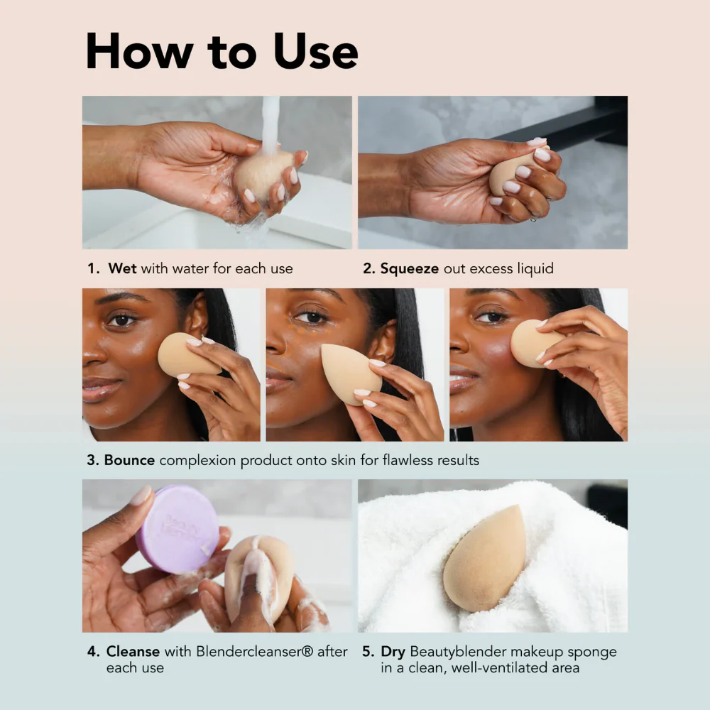Beautyblender Makeup Sponge Nude - Image 8