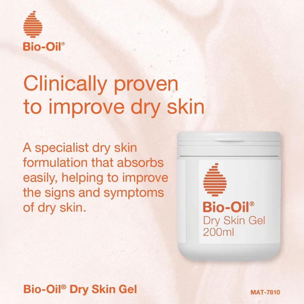 Bio Oil Dry Skin Gel Moisturiser for Face & Body 200ml - Image 3