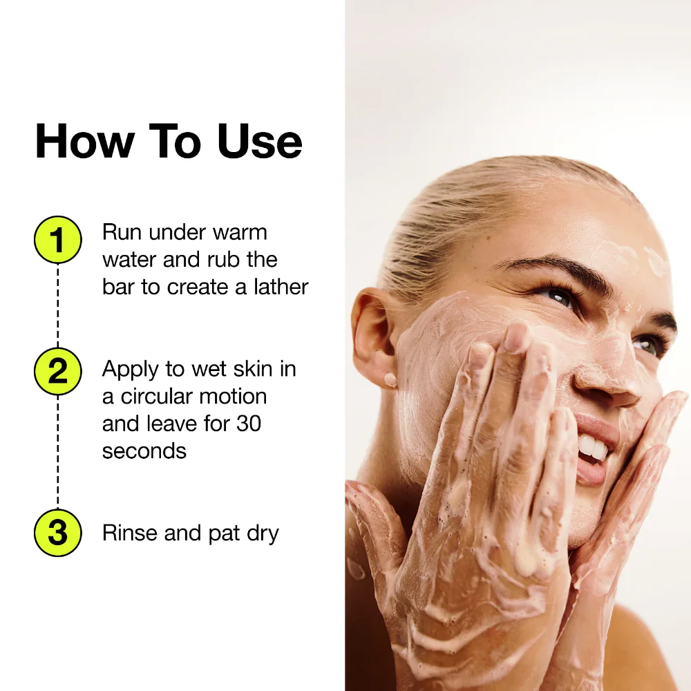 Carbon Theory SupacylicMAX 2% Salicylic Acid Facial Cleansing Bar & Travel Tin 80g - Image 4