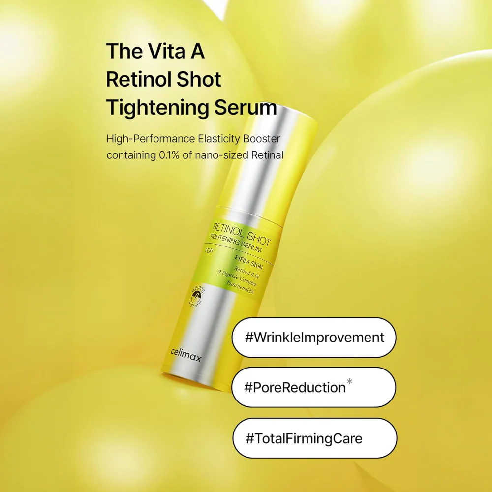 Celimax The Vita-A Retinol Shot Tightening Serum 30ml - Image 3