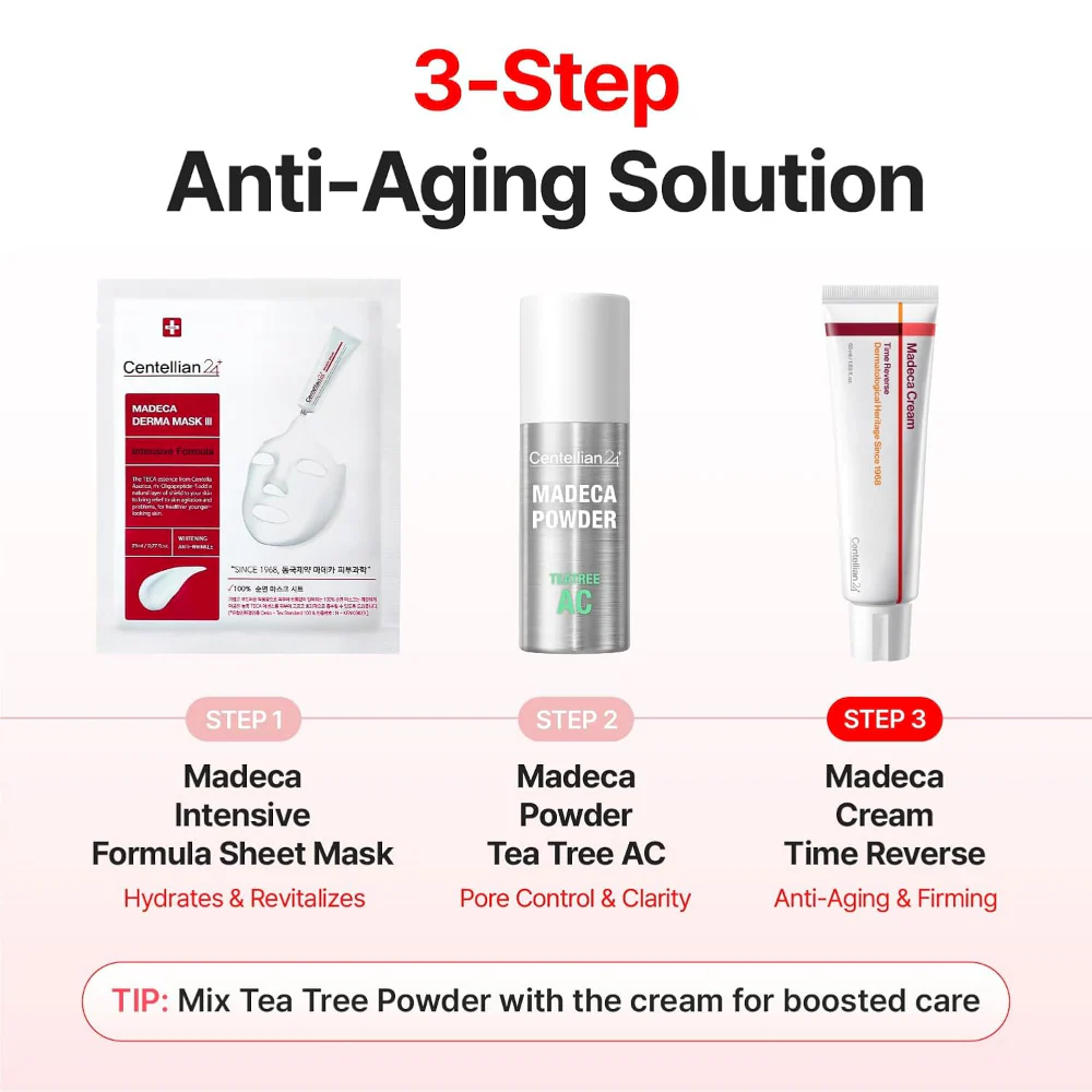 Centellian24 Madeca Derma Mask III Intensive Lifting Formula 10 x 25ml - Image 7