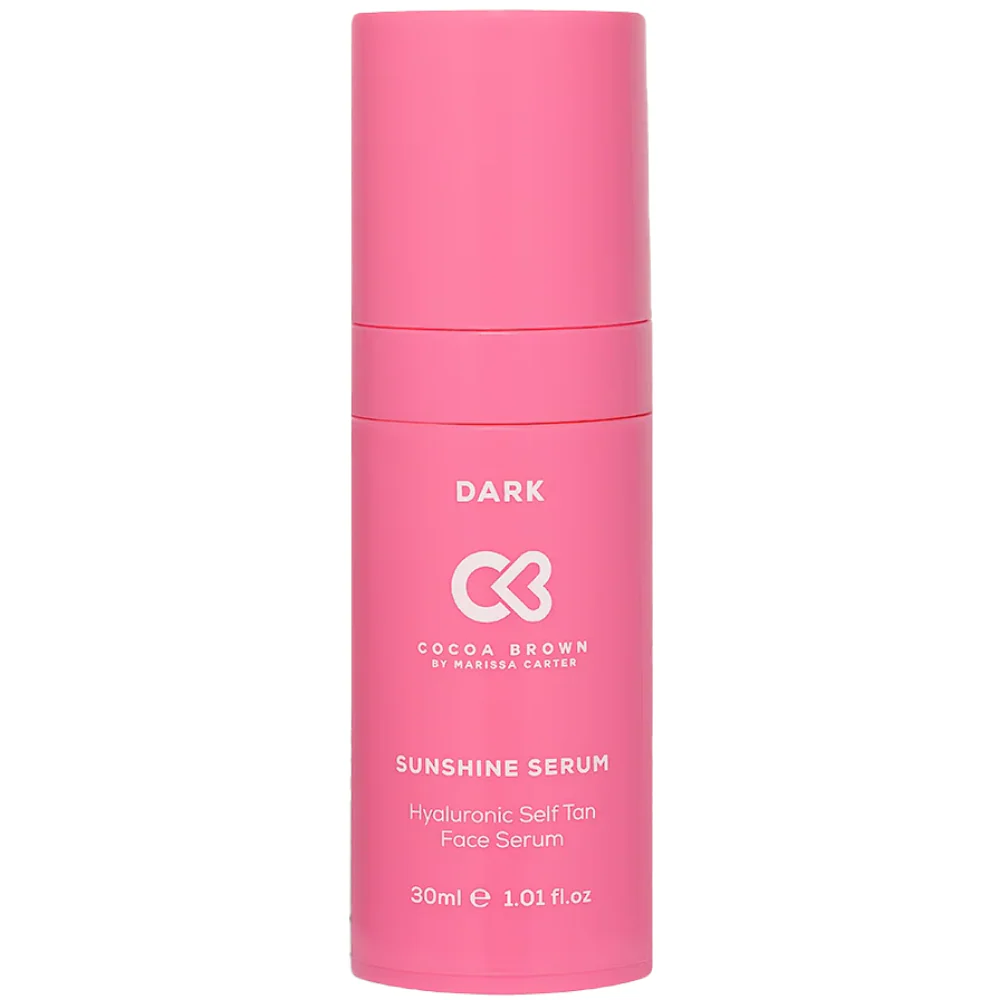 Cocoa Brown Sunshine Serum Hyaluronic Self Tan Face Serum Dark 30ml