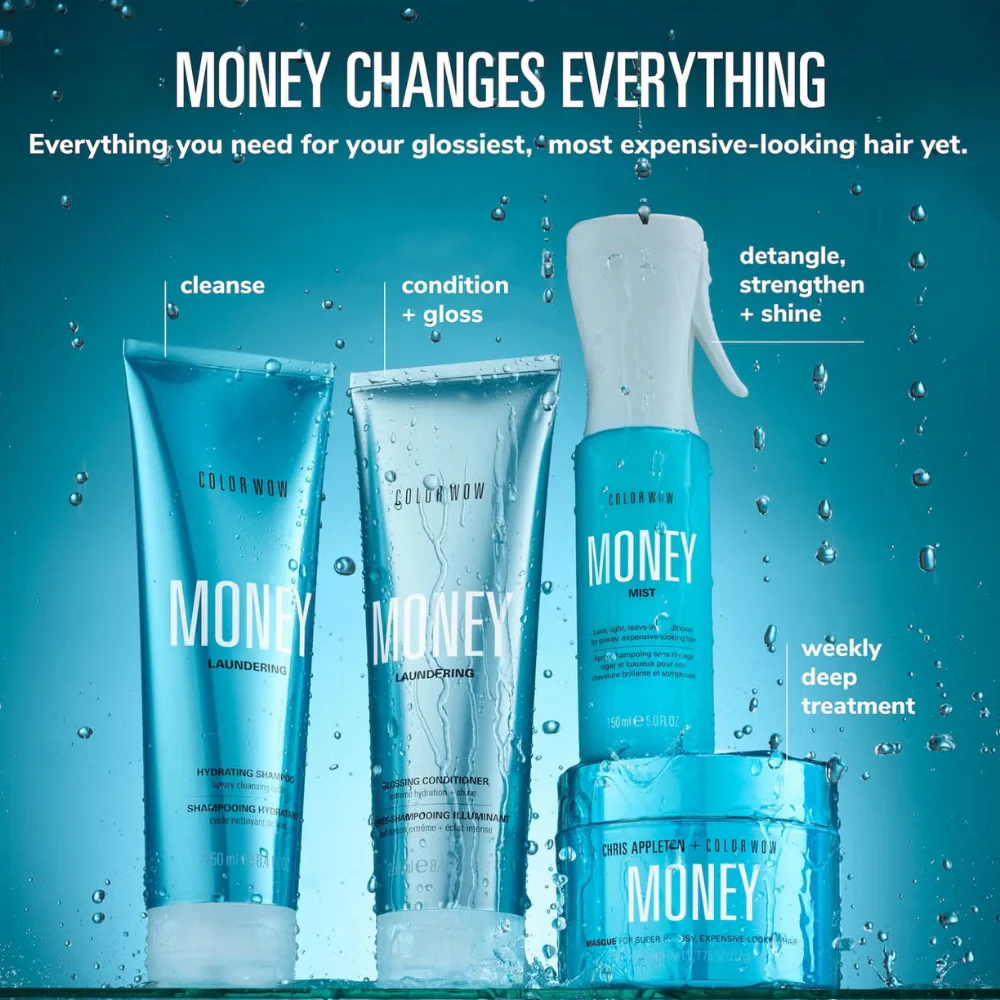 Color Wow Money Laundering Hydrating Shampoo & Glossing Conditioner Twin 2 x 250ml - Image 8