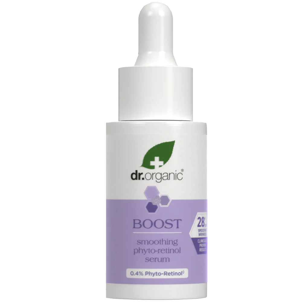 Dr. Organic Boost Smoothing Phyto-Retinol Serum 30ml