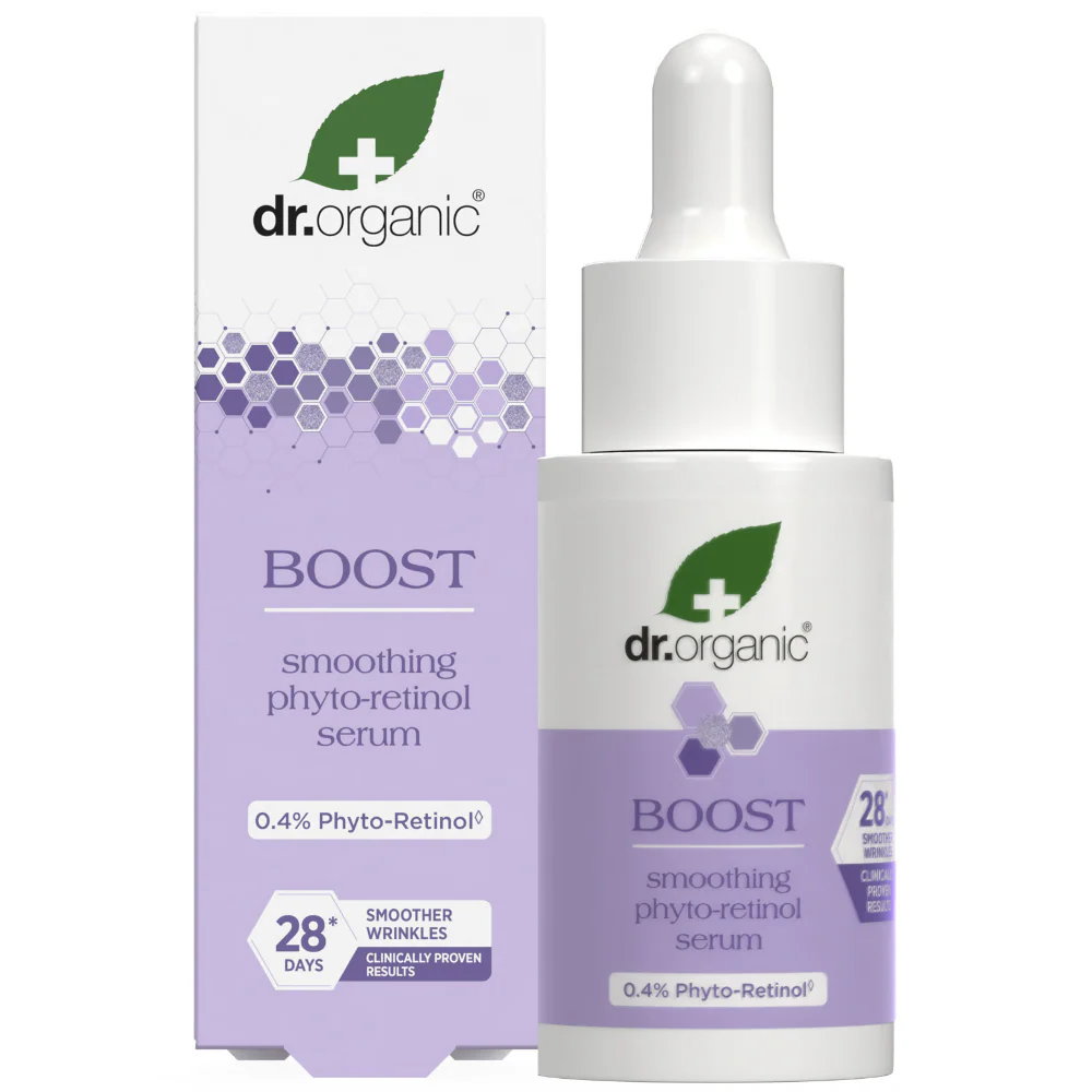 Dr. Organic Boost Smoothing Phyto-Retinol Serum 30ml - Image 2