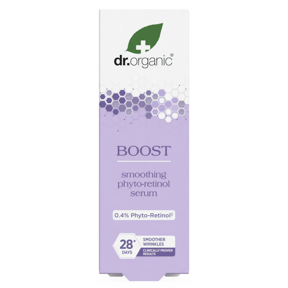 Dr. Organic Boost Smoothing Phyto-Retinol Serum 30ml - Image 3