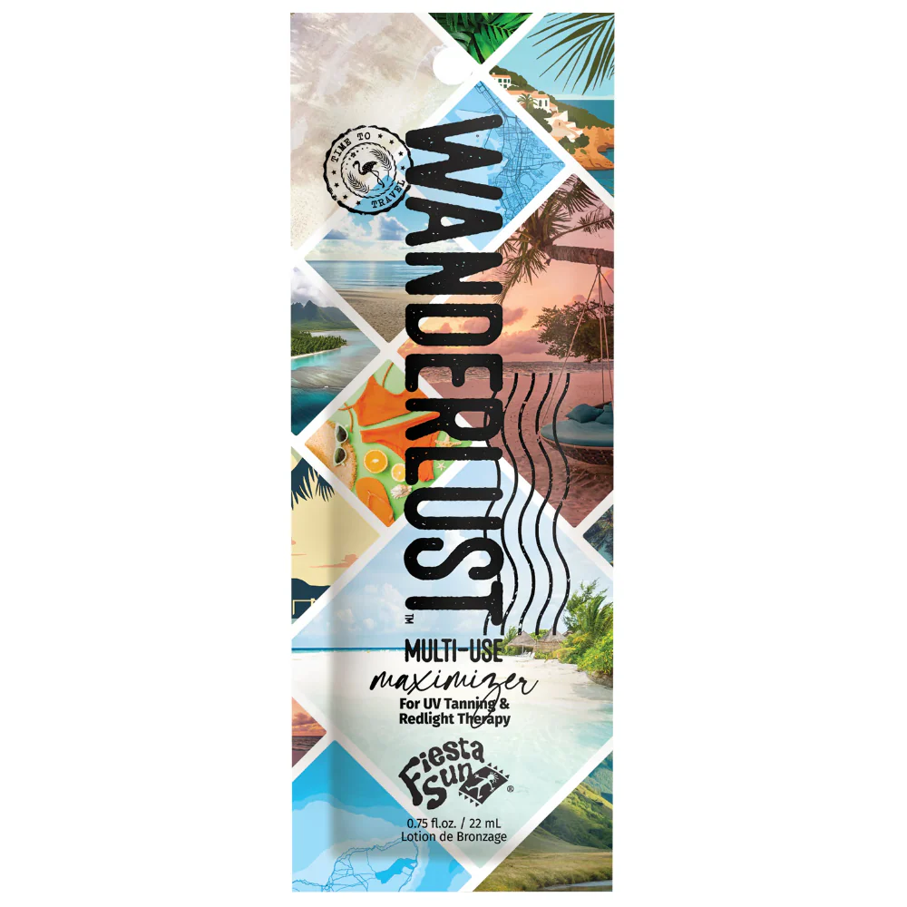 Fiesta Sun Wanderlust Multi-Use Maximiser UV & Red Light Tanning Accelerator Lotion Sachet 22ml