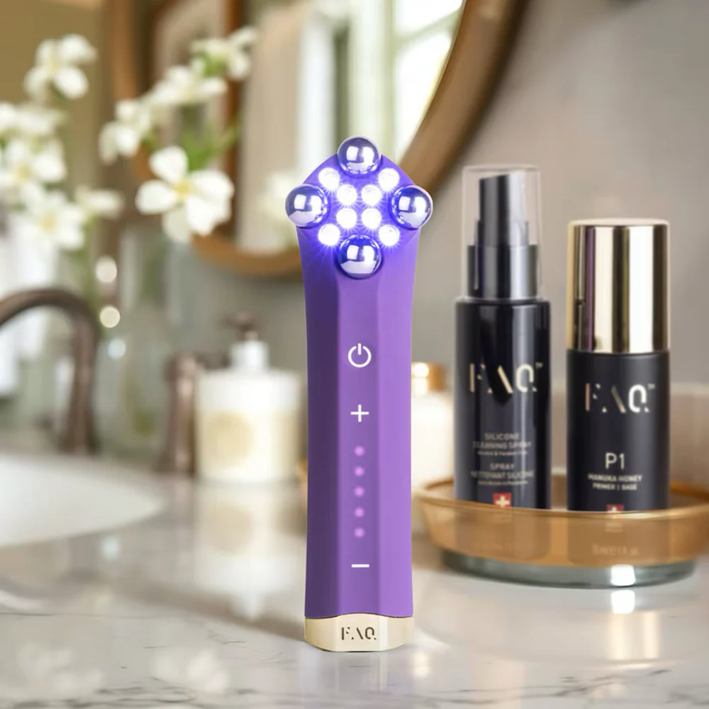 FOREO FAQ 401 Dual Microcurrent & LED Facial Toning Device - Image 4