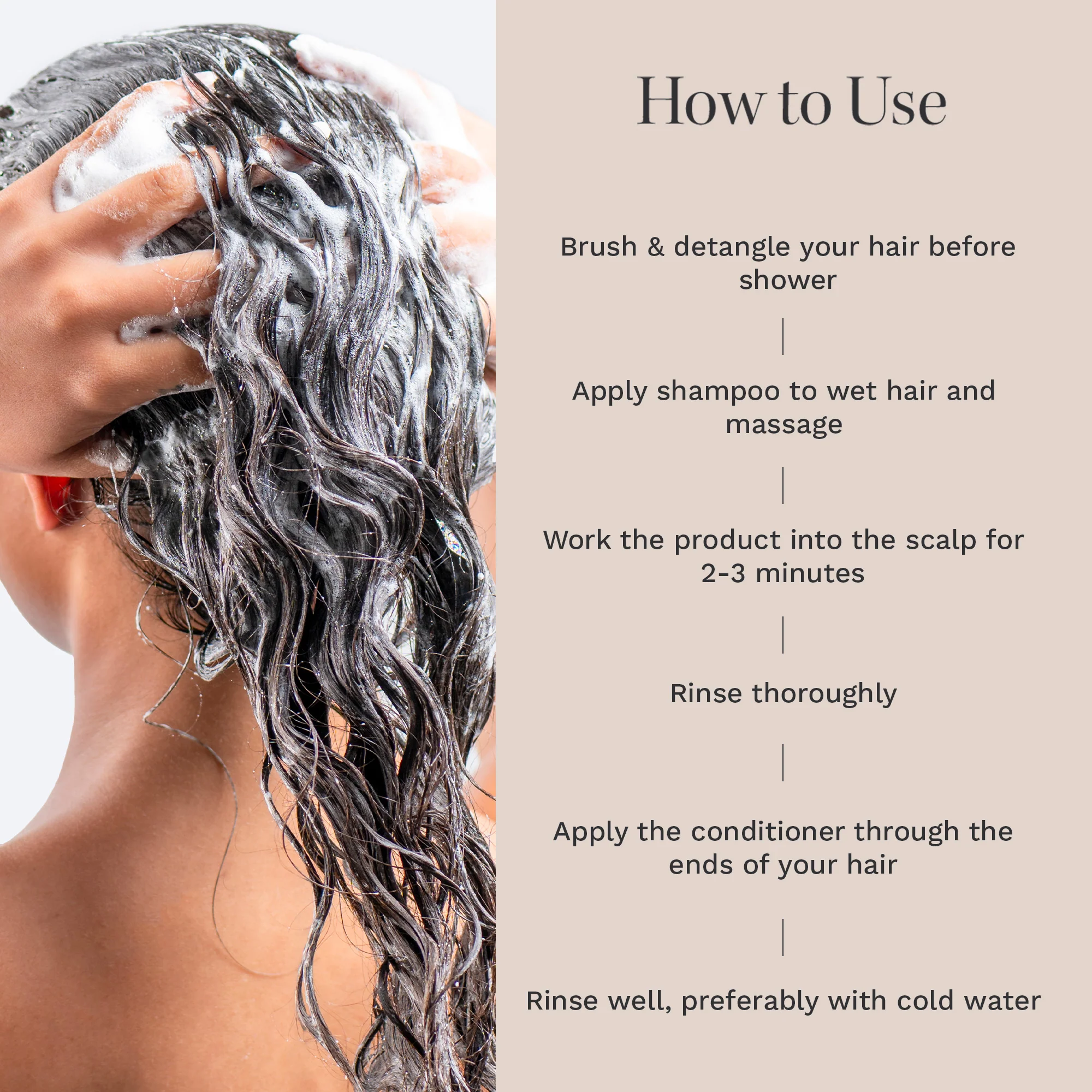 Hairburst Curly & Wavy Hair Shampoo & Conditioner Duo 2 x 350ml - Image 6