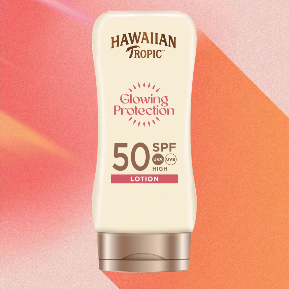 Hawaiian Tropic Glowing Protection Sunscreen Lotion SPF50 170ml - Image 2