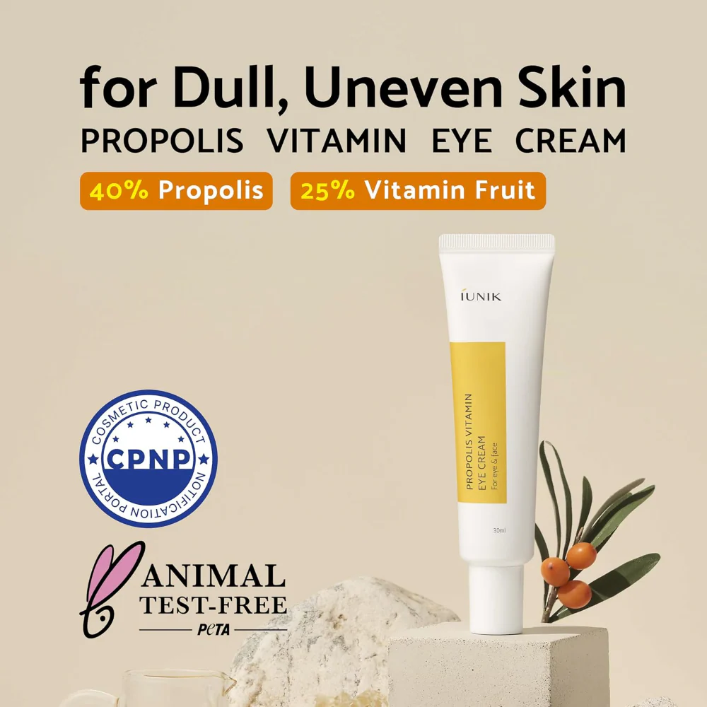 IUNIK Propolis Vitamin Eye Cream 30ml - Image 3