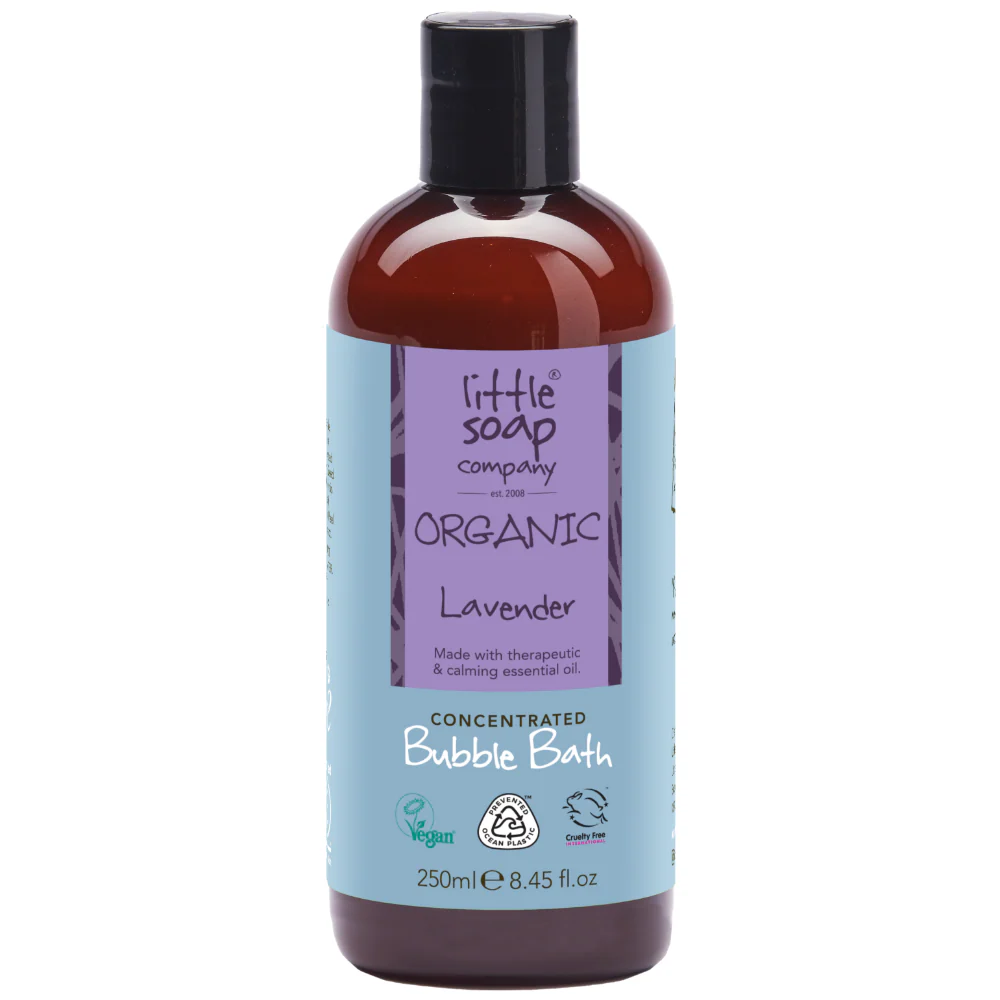 Little Soap Company Organic Concentrated Bubble Bath Pure Lavender 250ml