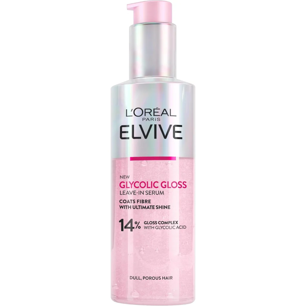 L'Oreal Paris Elvive Glycolic Gloss Shine Glazing Leave-In Serum 150ml