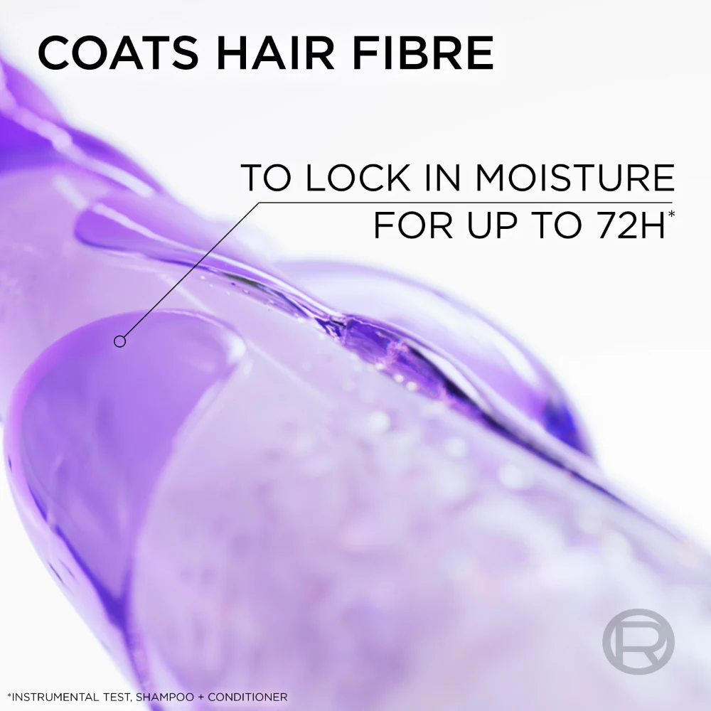 L'Oreal Paris Elvive Hydra Hyaluronic Moisture Boosting Shampoo Refill 500ml - Image 4