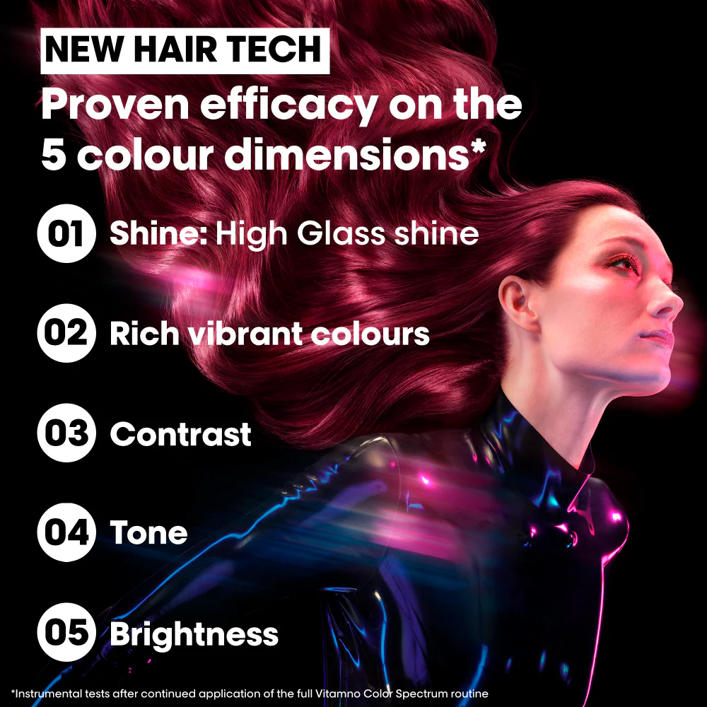 L'Oreal Professionnel Serie Expert Vitamino Colour Spectrum Blue Dyes Shampoo 300ml - Image 3