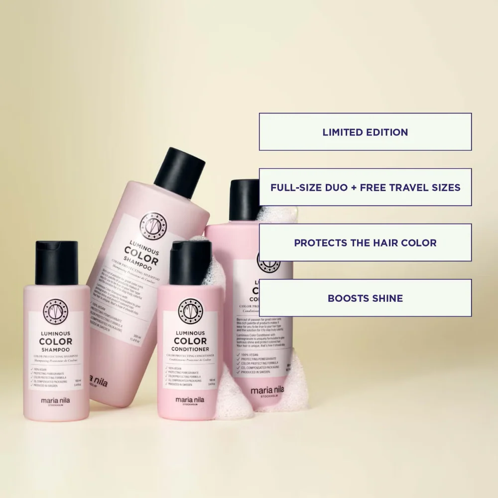 Maria Nila Pure Volume Hair Care Beauty Bag - Image 4
