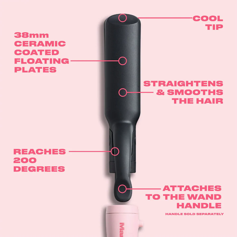 Mark Hill Pick 'N' Mix 38mm Wide Plate Straightener Attachment Black Edition - Image 4