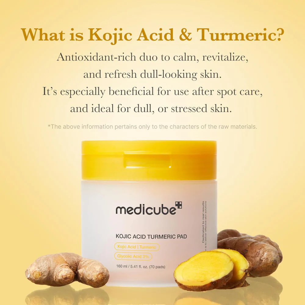 Medicube Kojic Acic Tumeric Pads x70 - Image 4