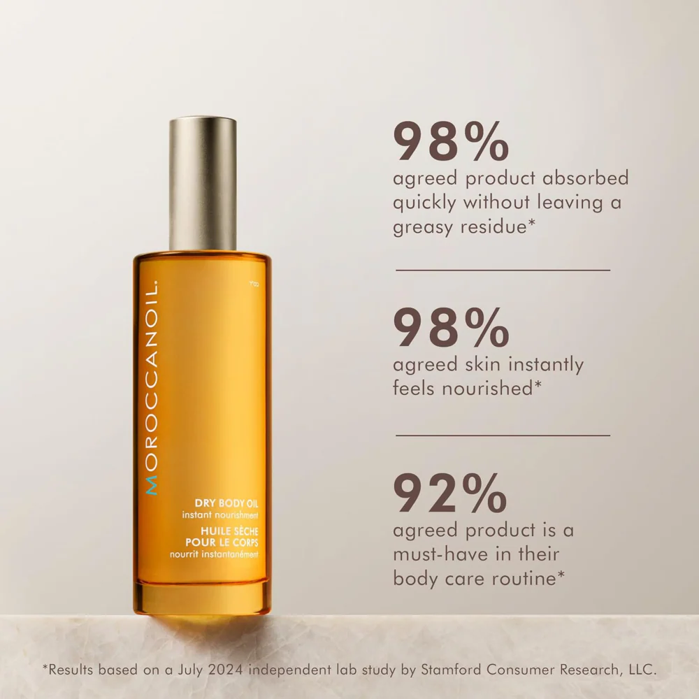 Moroccanoil Instant Nourishment Dry Body Oil 100ml - Image 4