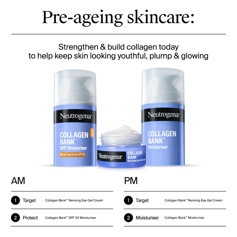 Neutrogena Collagen Bank Reviving Eye Gel Cream 15g - Image 7