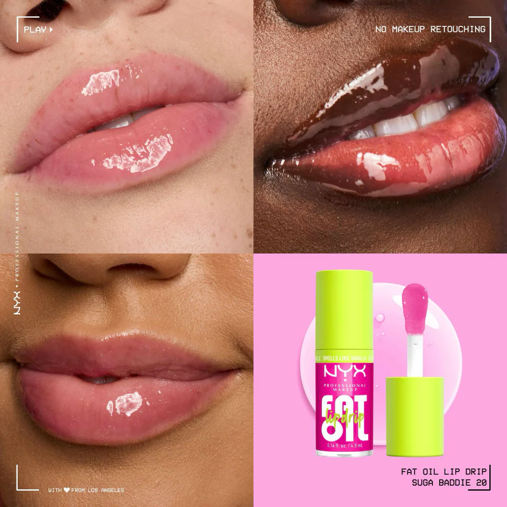 NYX Professional Makeup Fat Oil Lip & Body Kit Suga Baddie - Image 6