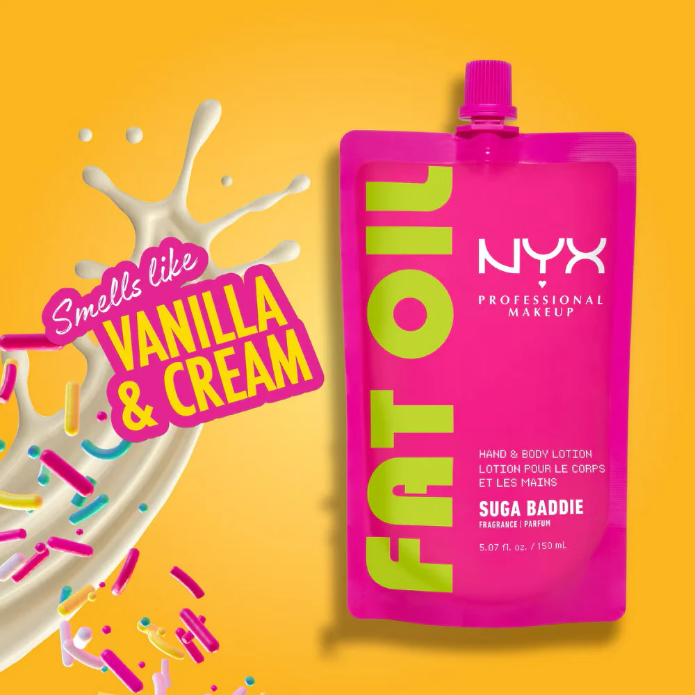 NYX Professional Makeup Fat Oil Suga Baddie Hand & Body Lotion 150ml - Image 4