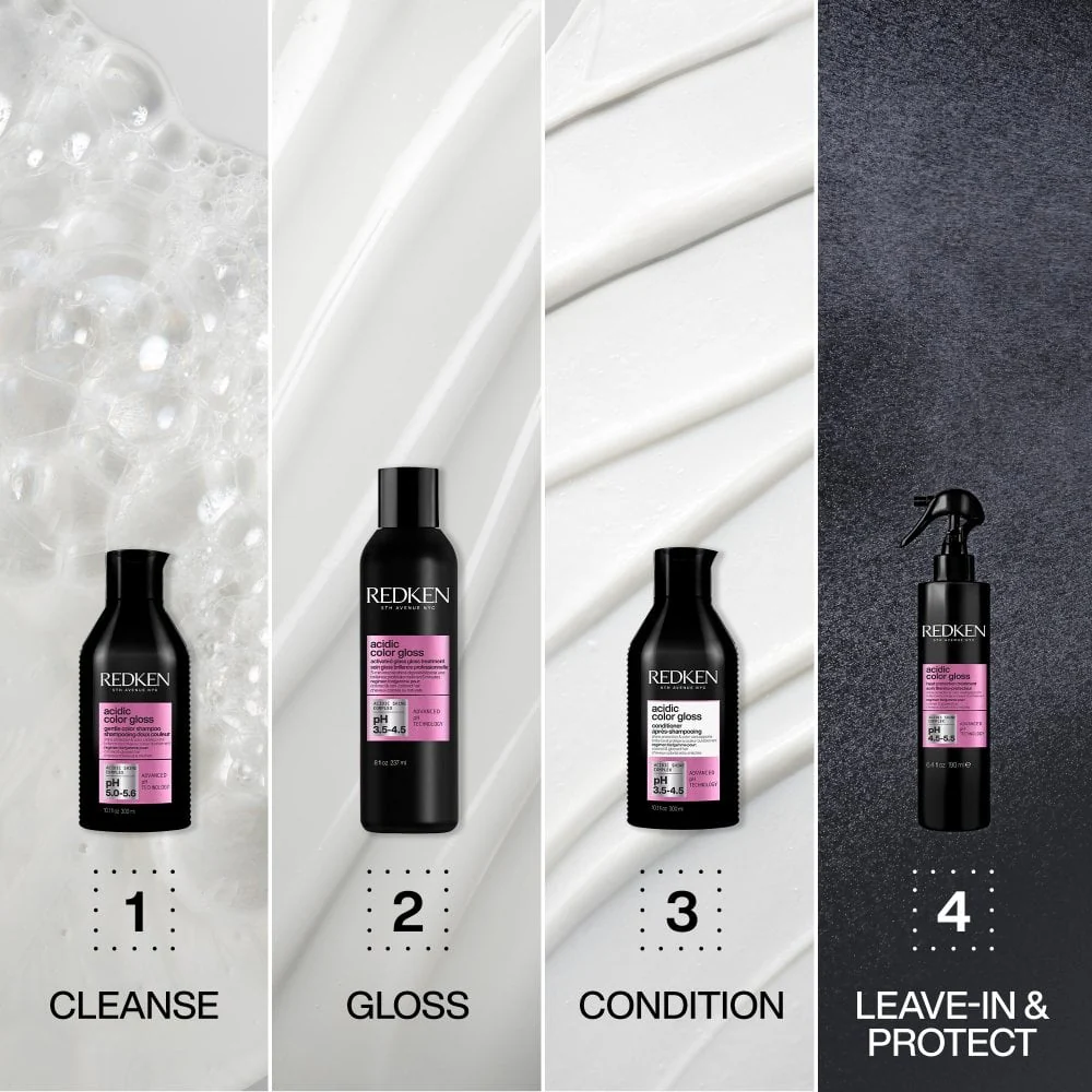 Redken Acidic Colour Gloss Gentle Cleansing Sulphate-Free Shampoo 500ml - Image 7