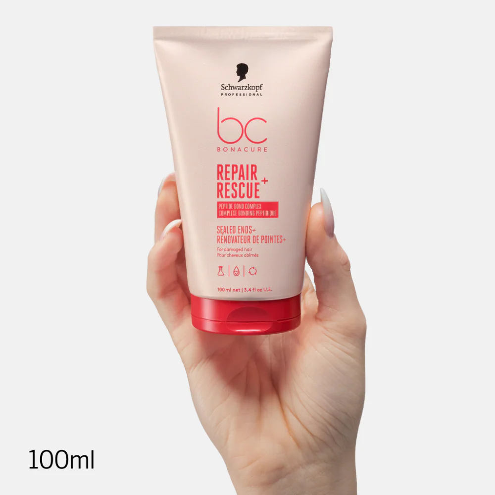 Schwarzkopf Professional BC Bonacure Clean Peptide Repair Rescue Sealed Ends+ 100ml - Image 4