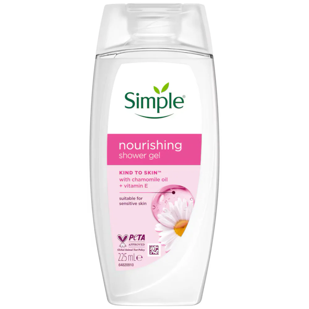 Simple Kind To Skin Nourishing Shower Cream 450ml