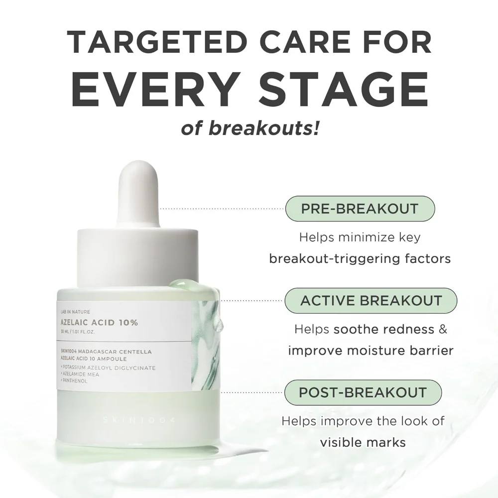Skin1004 Madagascar Centella Lab In Nature Azelaic Acid 10% Ampoule 30ml - Image 3