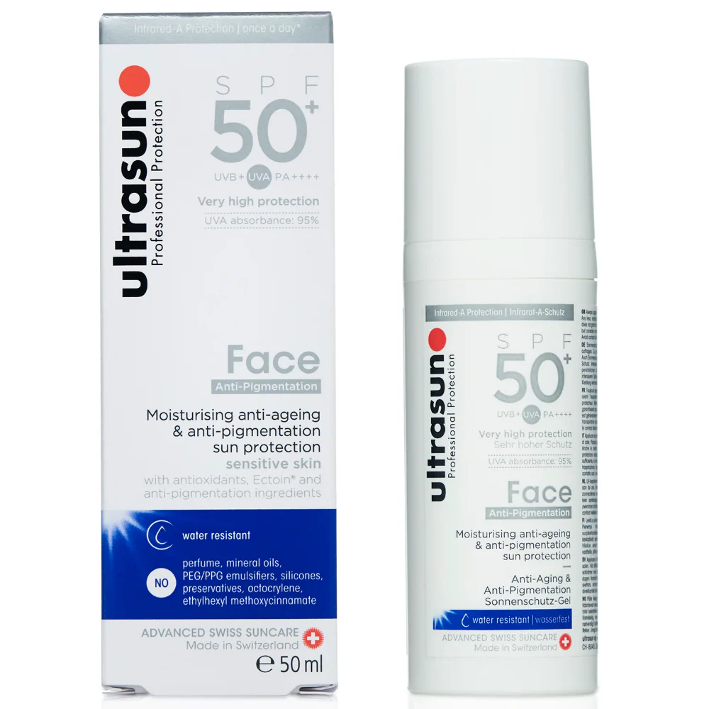Ultrasun Face Anti-Pigmentation Sun Protection Lotion PA++++ SPF50+ 50ml - Image 2