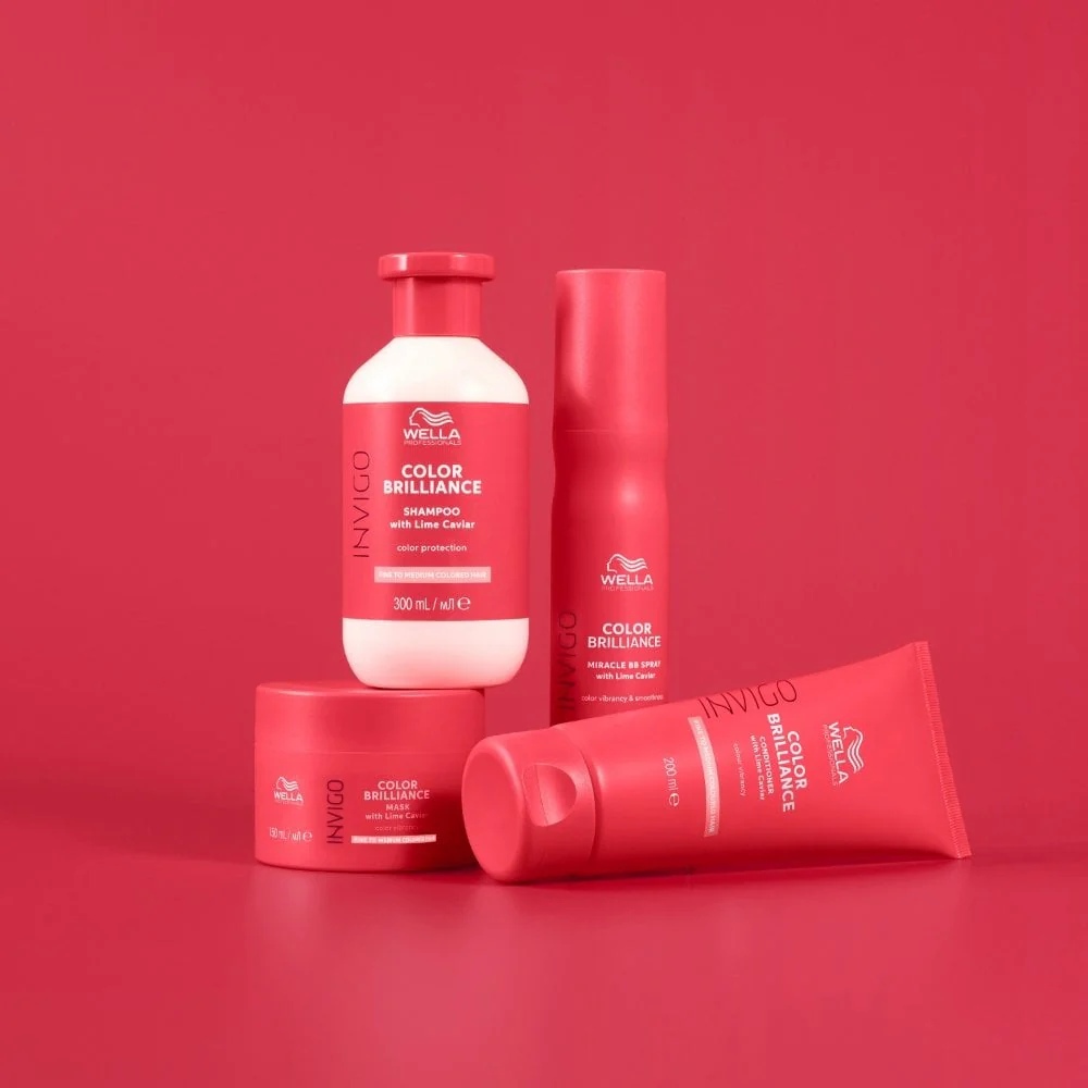 Wella Professionals Invigo Colour Brilliance Vibrant Colour Fine/Normal Hair Shampoo 300ml & Conditioner 200ml Twin - Image 4