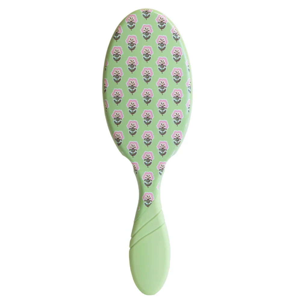 Wet Brush Pro Detangler Brush Petal Perfect Green Garden - Image 3