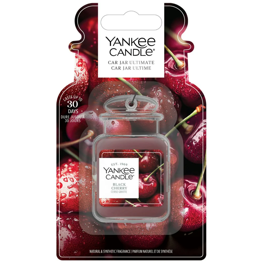Yankee Candle Black Cherry Ultimate Car Jar Air Freshener