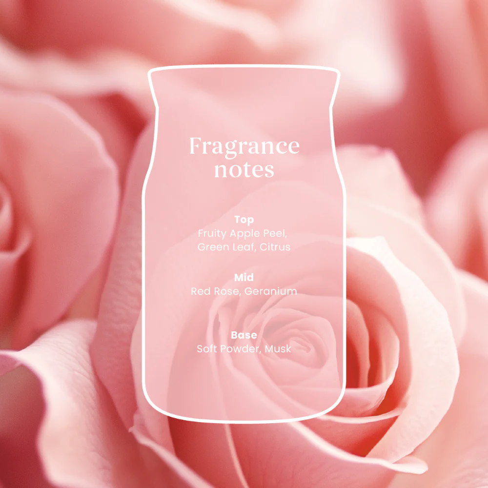 Yankee Candle Fresh Cut Roses Medium Signature Jar Candle - Image 3
