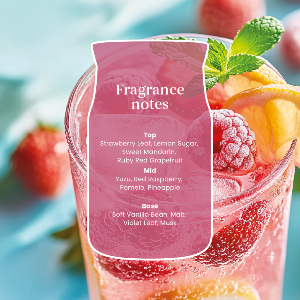 Yankee Candle Iced Berry Lemonade Small Signature Jar Candle - Image 3