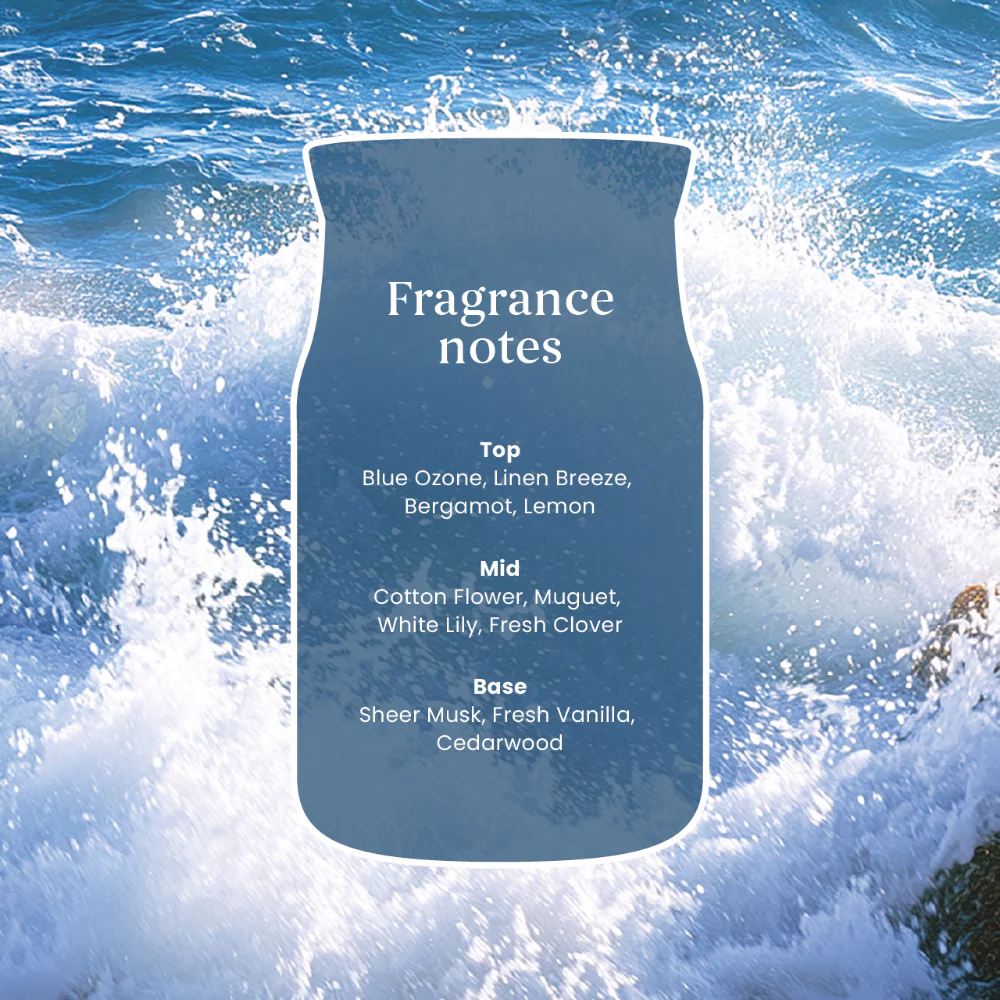 Yankee Candle Ocean Air Large Signature Jar Candle - Image 3