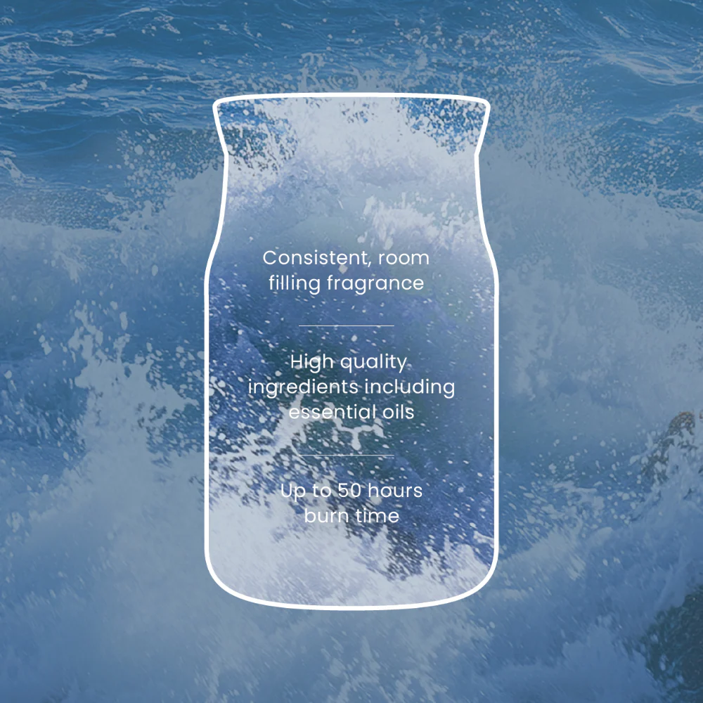 Yankee Candle Ocean Air Large Signature Jar Candle - Image 4