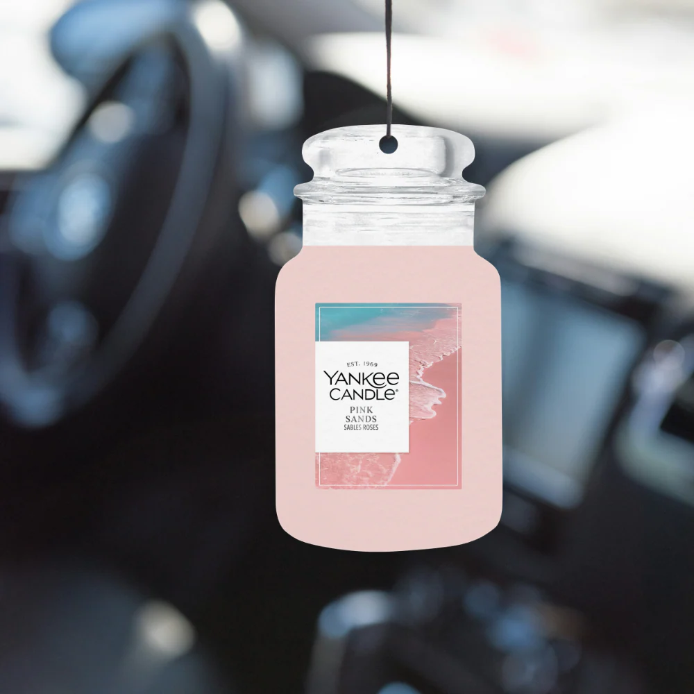 Yankee Candle Pink Sands Paper Car Jar Air Freshener - Image 5