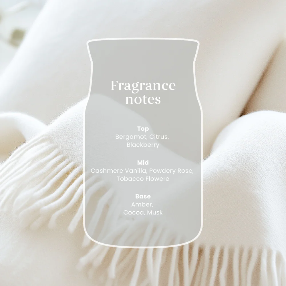 Yankee Candle Soft Blanket Medium Signature Jar Candle - Image 3