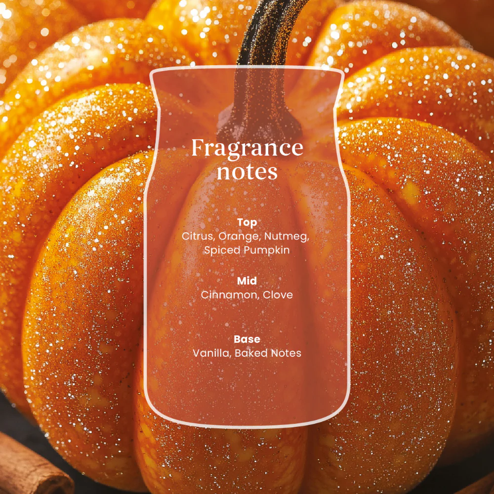 Yankee Candle Spiced Pumpkin Medium Signature Jar Candle - Image 3