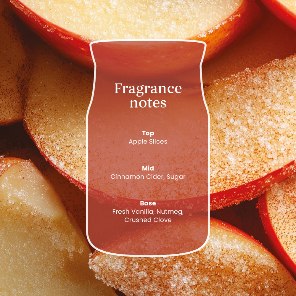 Yankee Candle Sugared Cinnamon Apple Medium Signature Jar Candle - Image 3