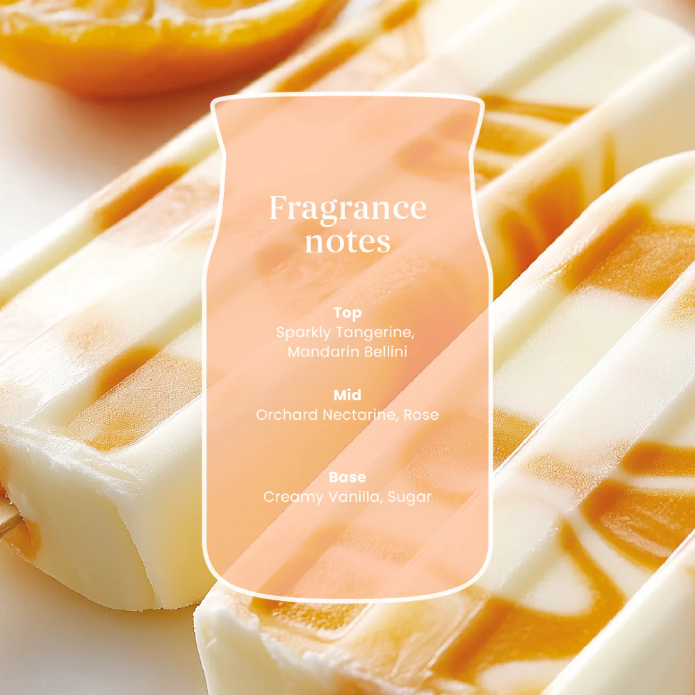 Yankee Candle Tangerine & Vanilla Small Signature Jar Candle - Image 3