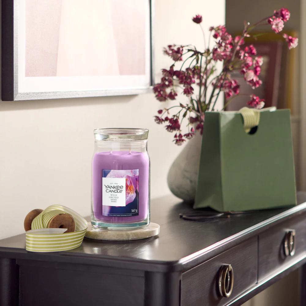 Yankee Candle Wild Orchid Large Signature Jar Candle - Image 6